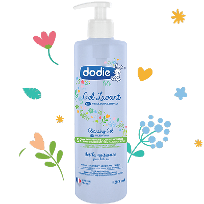 Image Dodie Gel Lavant Bébé 3 en 1 - 500 ml