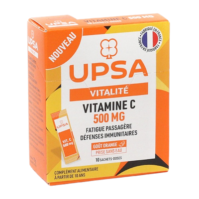 Image Upsa VITAMINE C 500MG UPSA DOSE 10