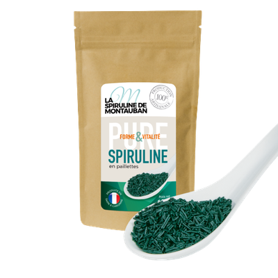 Image Spiruline en paillette - 100g