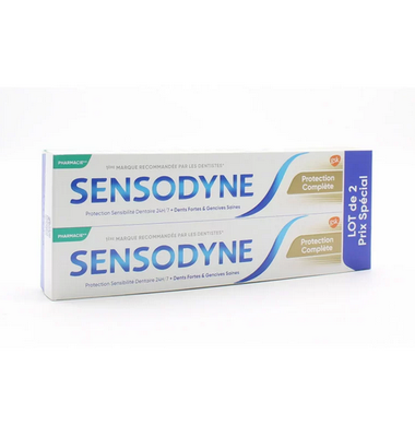 Image Sensodyne Protection Complète Dentifrice 2X75ml