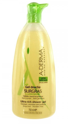 Image Aderma gel douche surgras 750ml