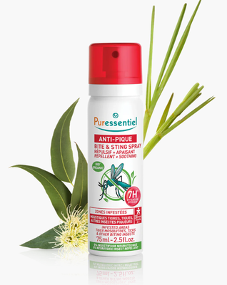 Image PURESSENTIEL ANTIPIQUE LAIT RÉPULSIF Lait répulsif. - spray 75 ml