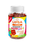 UPSA VITALITÉ ACÉROLA VITAMINE C KIDS - Gomme, complément alimentaire à base d'acérola et de Vitamine C. - pot 60