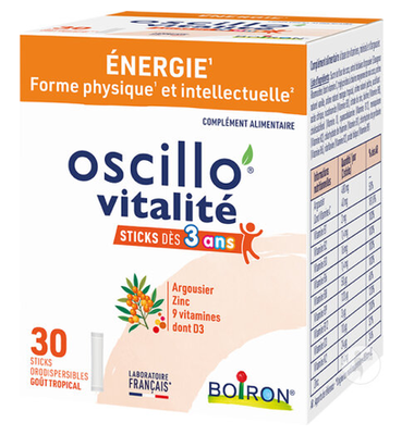 OSCILLO VITALITE ENF SACH 30