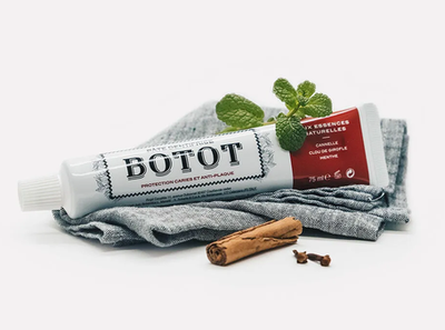 BOTOT Dentifrice Cannelle - Clou de Girofle - Menthe