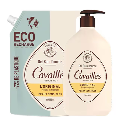 ROGÉ CAVAILLÈS L'ORIGINAL GEL BAIN DOUCHE Gel bain douche. - éco-recharge 1 l