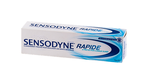 Image SENSODYNE DENTIFRICE RAPIDE 75ML