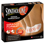 Image SYNTHOLKINE PATCH CHAUFFANT GRAND FORMAT x2