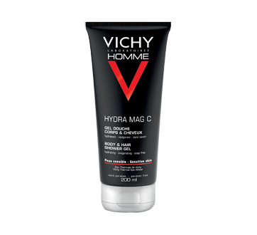 VICHY HOMME MAG C GEL DOUCHE CORPS CHEVEUX 200ML