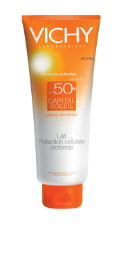 Image CAPITAL SOLEIL LAIT HYDRATANT FRAICHEUR SPF50+ 300ML