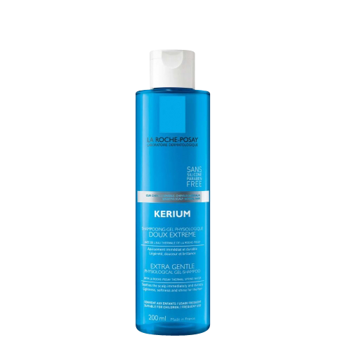 Image La Roche-Posay Kerium Shampooing-Gel Doux Extreme 200ml