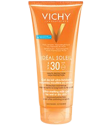 Image IDEAL SOLEIL GEL DE LAIT SPF 30 200ML