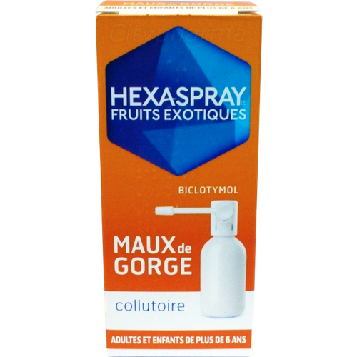 HEXASPRAY FRUITS EXOTIQUES COLLUTOIRE FLACON 30G