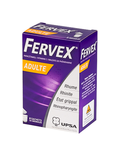 Image Fervex Adulte 8 Sachets