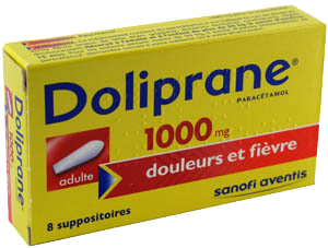 DOLIPRANE 1 000MG ADULTE SUPPOSITOIRE 8
