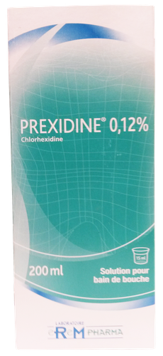 Image PREXIDINE 0,12% BAIN BOUCHE 200ML