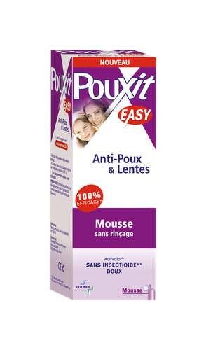 Image POUXIT EASY MOUSSE ANTI POUX 100 ML