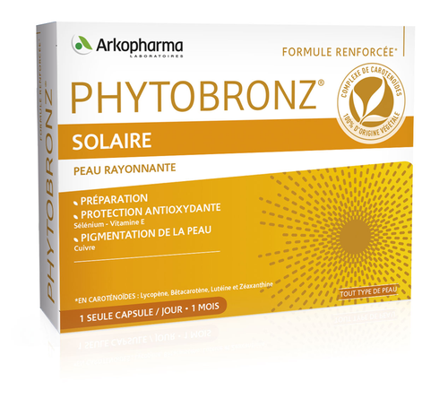 Image Arkopharma PHYTOBRONZ Solaire - 30 capsules