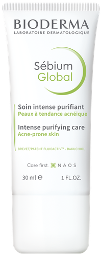 Image Bioderma Sébium Global, crème hydratante anti-imperfections