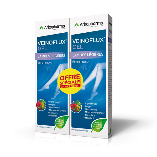 Image Arkopharma VEINOFLUX Gel Effet froid - Lot de 2