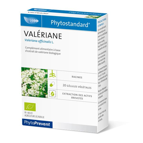 Image PiLeJe Phytostandard Valériane 20 Gélules
