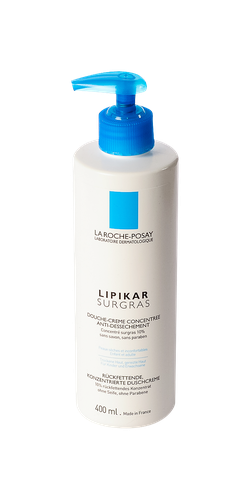 Image LA ROCHE POSAY LIPIKAR SURGRAS CREME DOUCHE ANTIDESSECHEMENT 400ML