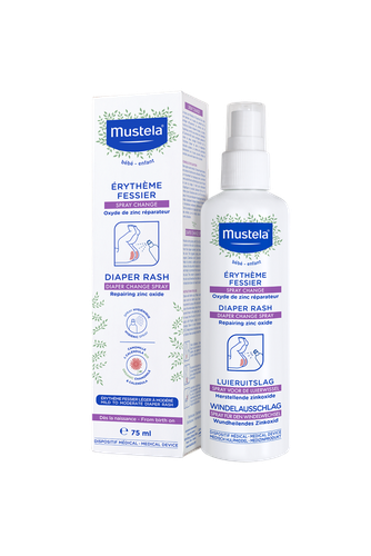 Image Mustela SPRAY CHANGE à l'oxyde de zinc réparateur Spray 75ml