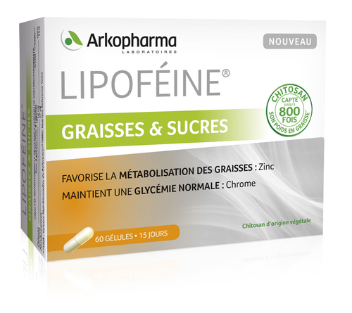 Image Arkopharma LIPOFEINE Graisses et Sucres 60 gel