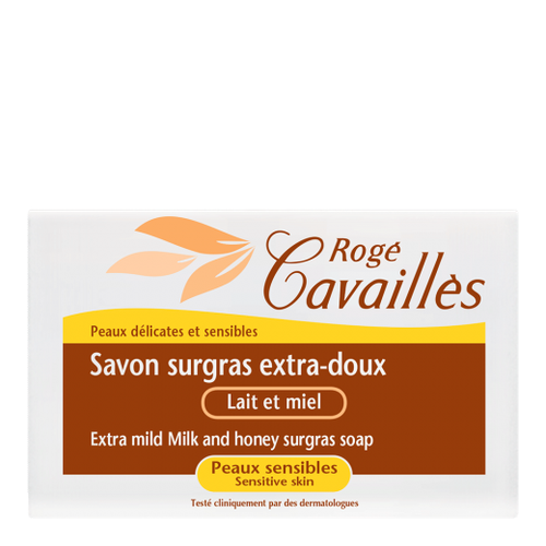 Image Rogé Cavaillès Savon Surgras Lait Et Miel 2X 250G