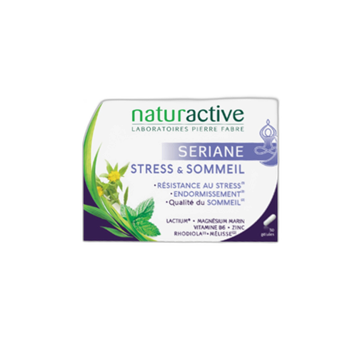 Naturactive - Sériane Stress et Sommeil - Endormissement 30 gélules