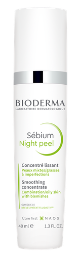 Bioderma Sébium Night Peel, soin peeling doux anti-imperfections